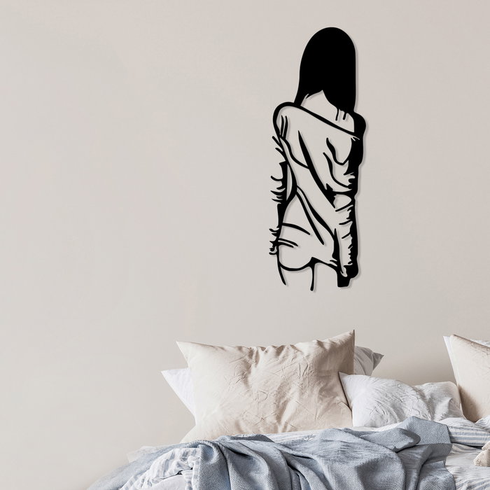 Wallity Woman With Loose Dress Escultura de pared Wallity Woman With Loose Dress Escultura de pared